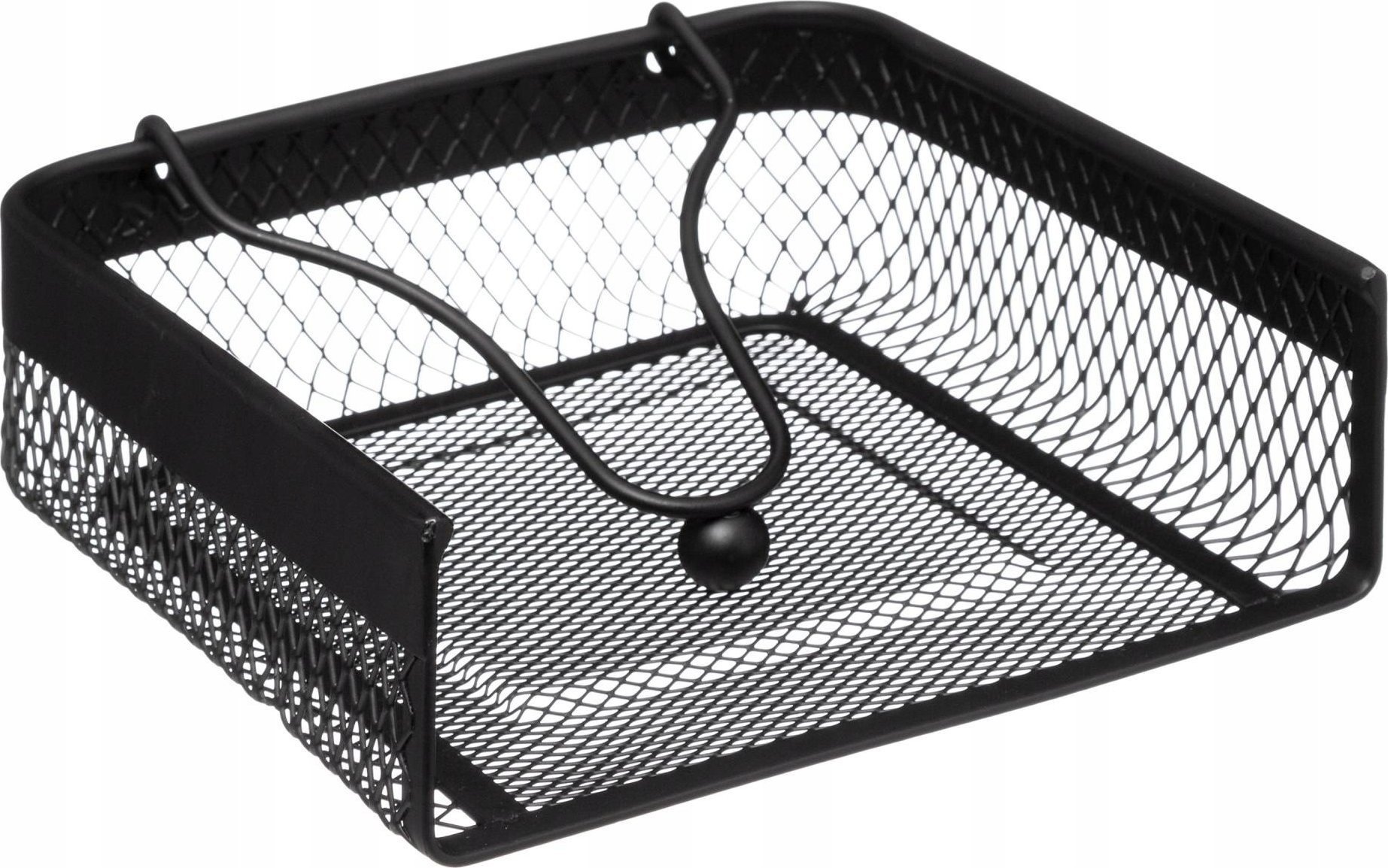 5five Pojemnik na serwetki MAYAJ, metal, czarny