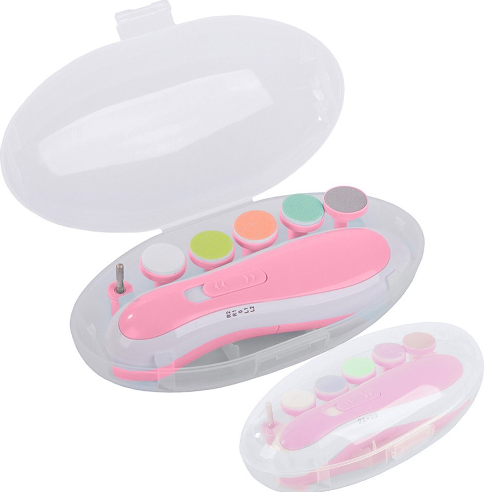 Verk Elektryczny obcinacz do paznokci dla niemowląt dzieci dorosyłych etui Elektryczny obcinacz do paznokci dla niemowląt dzieci dorosyłych etui