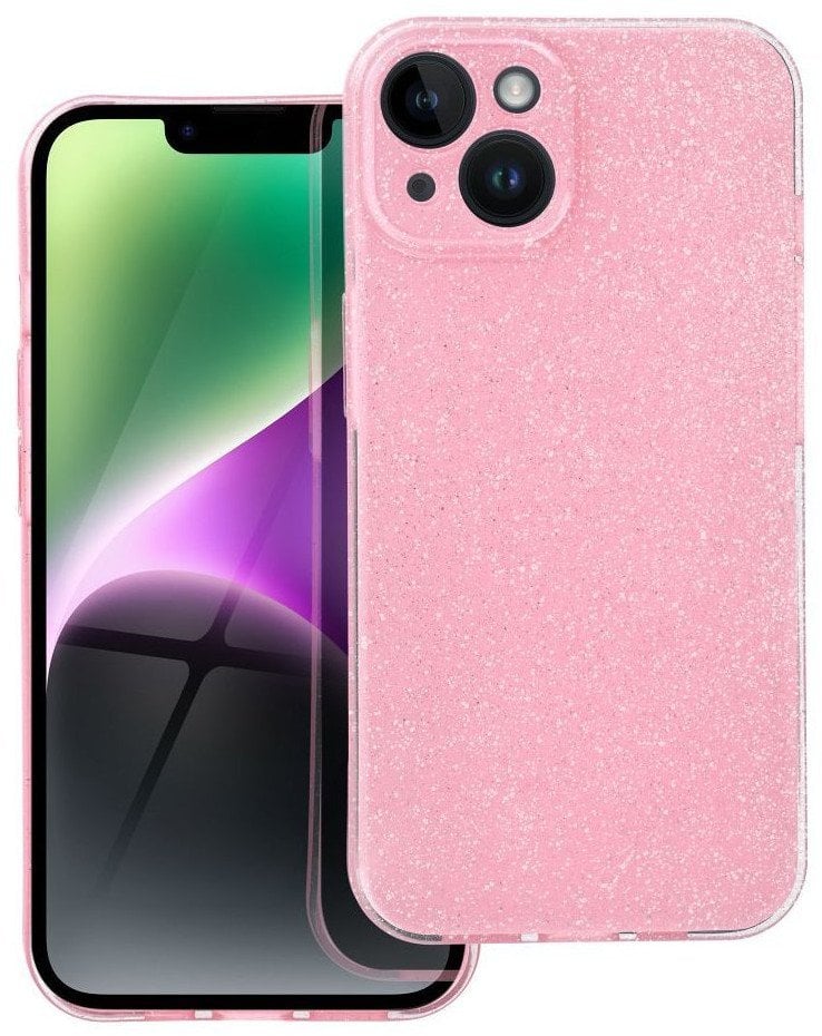 Futerał CLEAR CASE 2 mm BLINK do IPHONE 16e (SE 4 2025) różowy