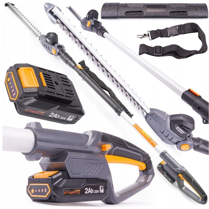 NOŻYCE AKUMULATOROWE DO ŻYWOPŁOTU NA WYSIĘGNIKU 2A