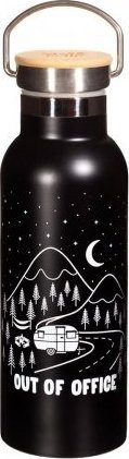 Sass & Belle OUT OF OFFICE - Metalowa butelka na wodę 500 ML