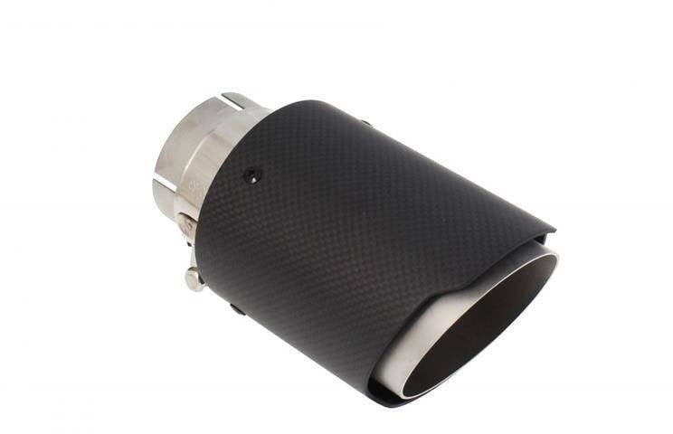 Końcówka tłumika 78mm wejście 63mm Carbon Mat