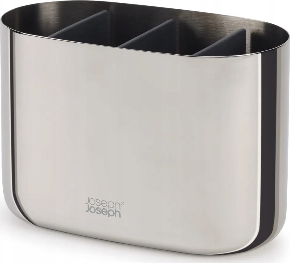 Joseph Joseph Joseph Joseph EasyStore Luxe Large Toothbrush Caddy St. Steel