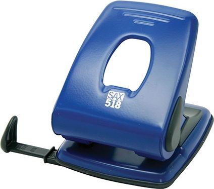 Dziurkacz SAX 518 40 kartek Niebieski (ISAX518-01)