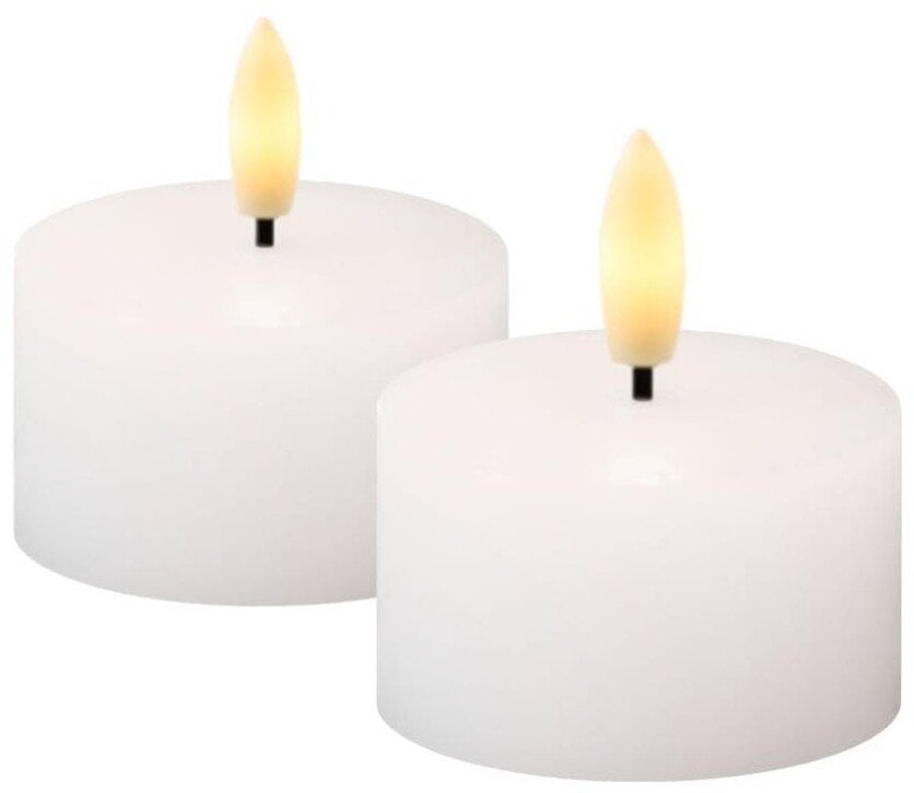 Lampa stołowa Multi Sille Świeczki tealight zestaw 2 pcs., Ø4,5XH2,2cm, biały
