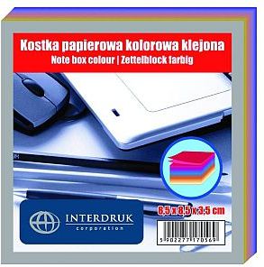 Interdruk KOSTKA PAPIEROWA KOLOROWA (KOSPAPFK)