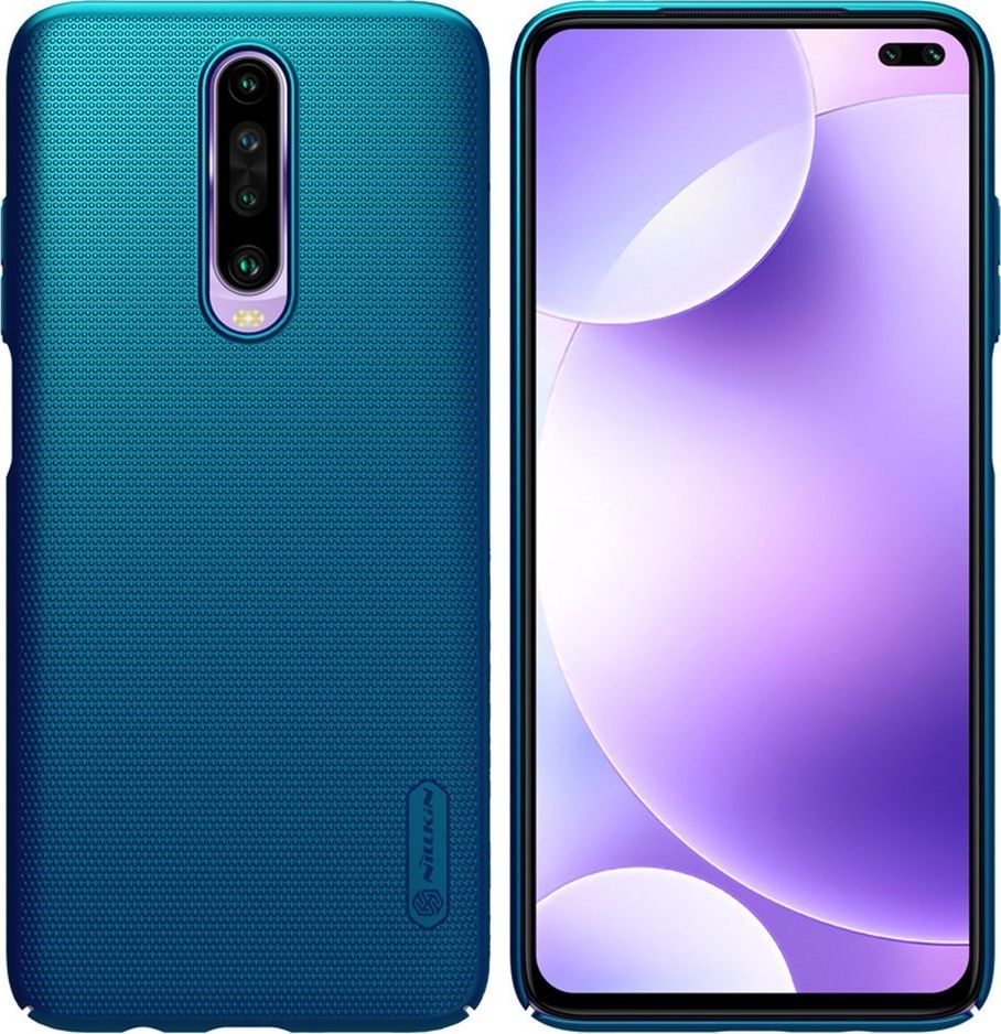 Nillkin Etui Nillkin Frosted Xiaomi Mi 10T - Peacock Blue uniwersalny