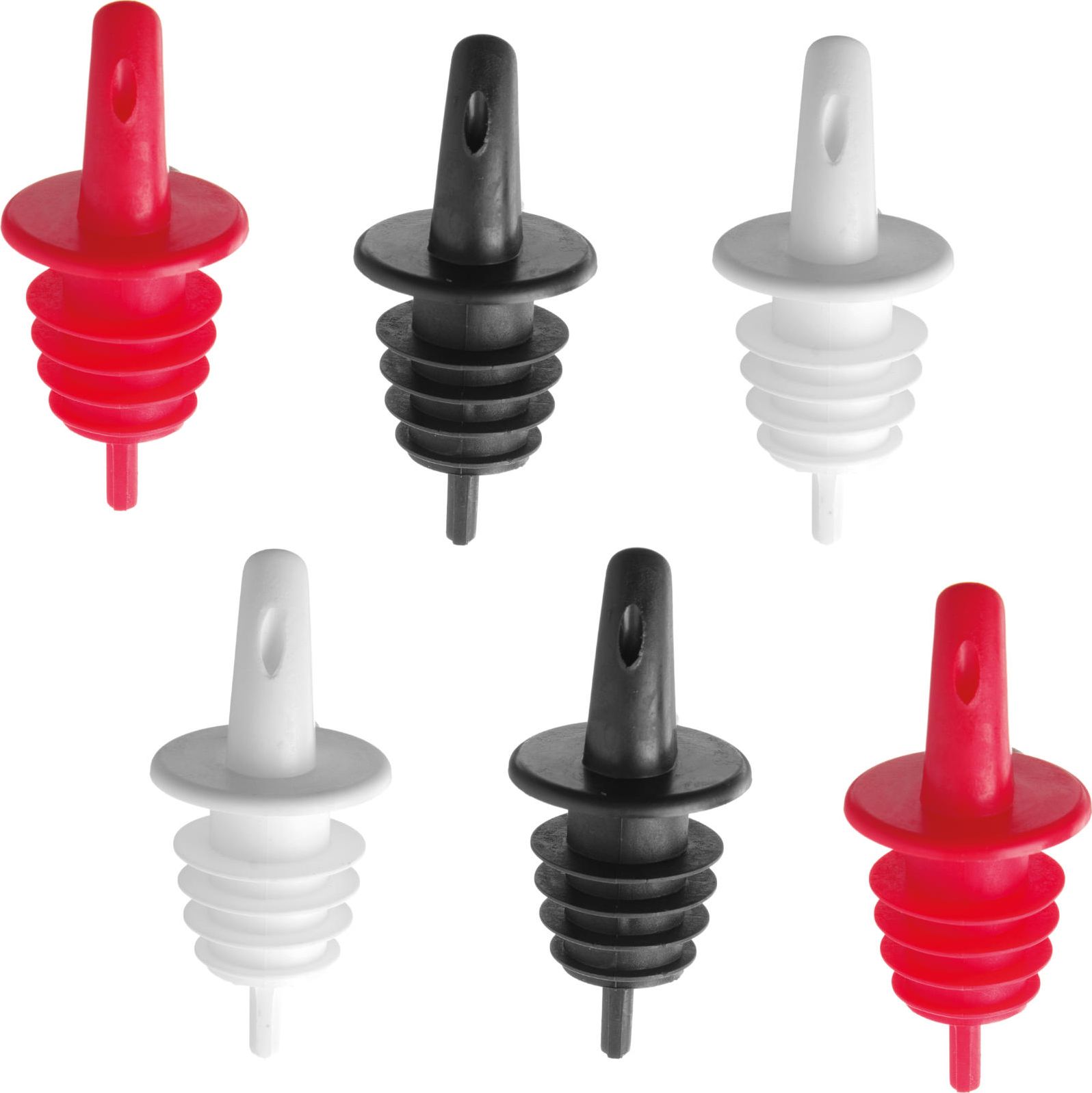 Hendi Nalewak dozownik kurek do butelek do alkoholu 3 kolory ZESTAW 6szt. Nalewak dozownik kurek do butelek do alkoholu 3 kolory ZESTAW 6szt.