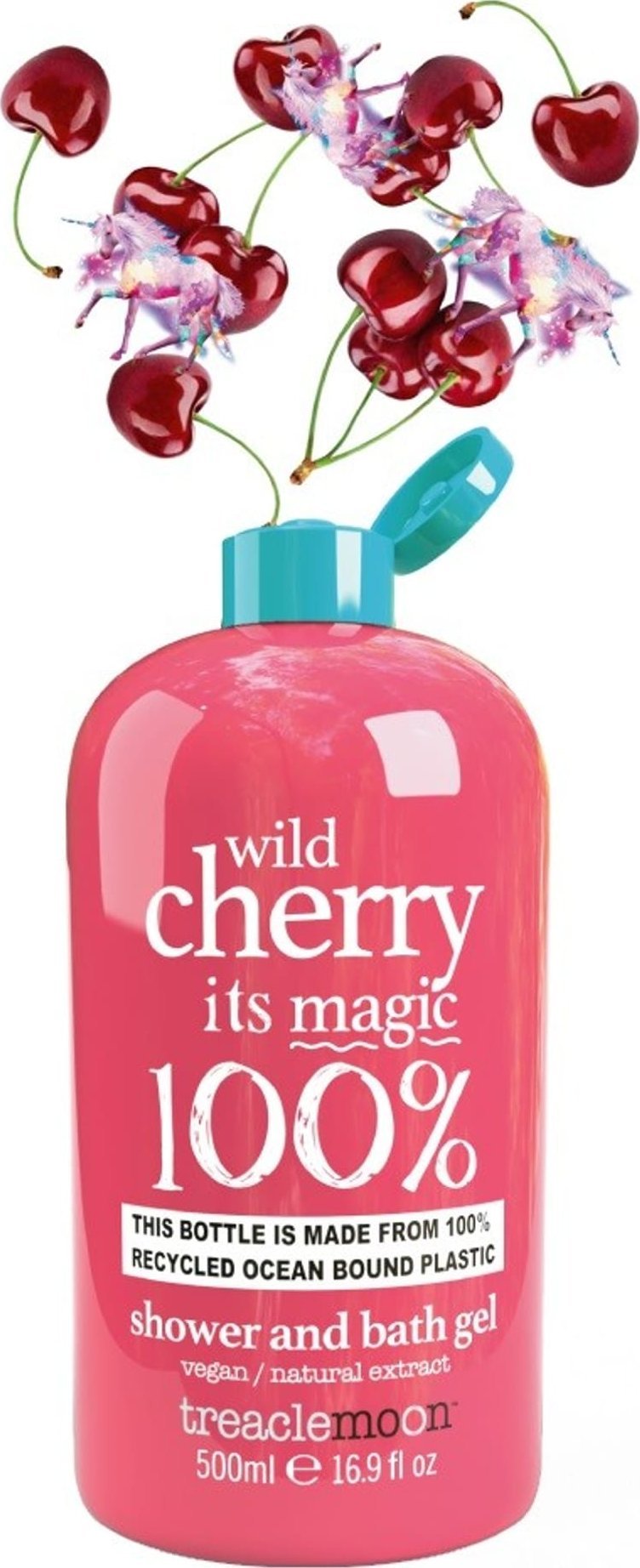 Milton TREACLEMOON Wild Cherry Its Magic Żel i płyn do kąpieli 500 ml
