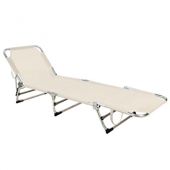 Gultas, 190x55x25 cm, smėlio spalvos