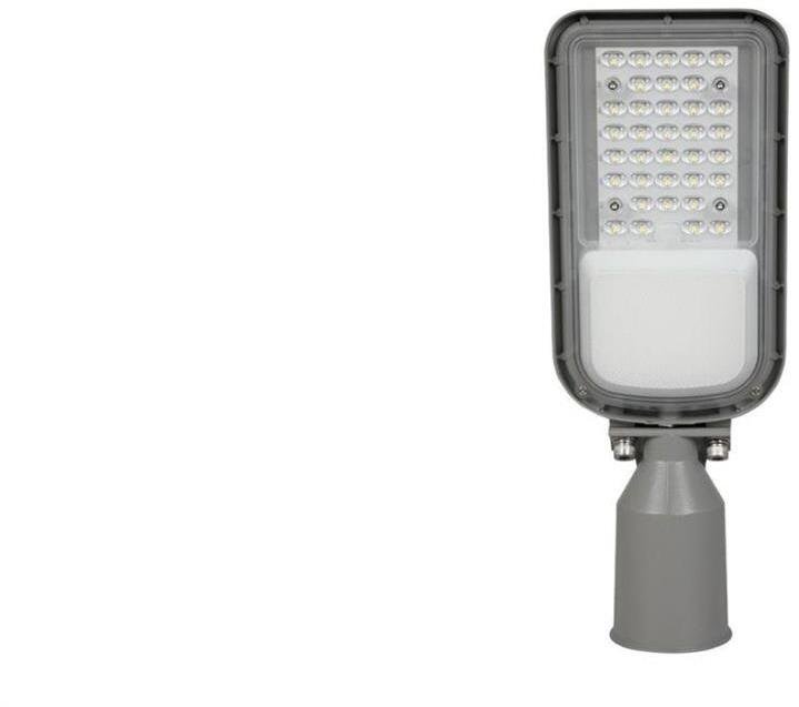 V-TAC Oprawa Uliczna LED 30W 4050lm 6500K IP65 Szara Regulowany uchwyt 23832