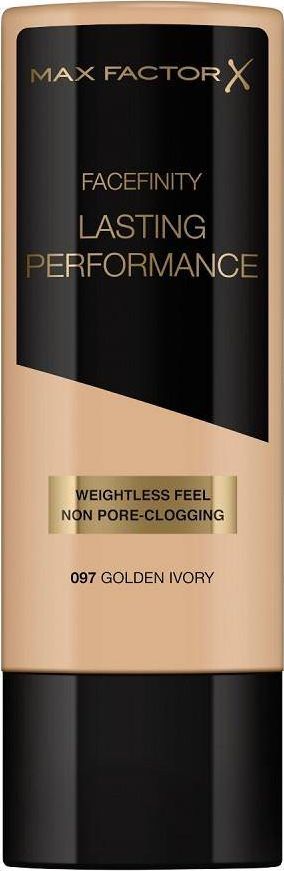 MAX FACTOR Max Factor Facefinity Lasting Performance trwały podkład kryjący 097 Golden Ivory 35ml