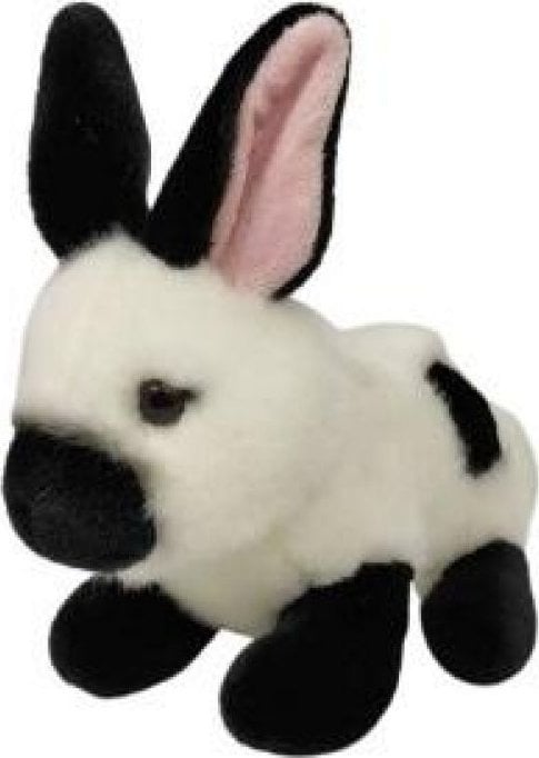 Królik biało-czarny 19cm 03606