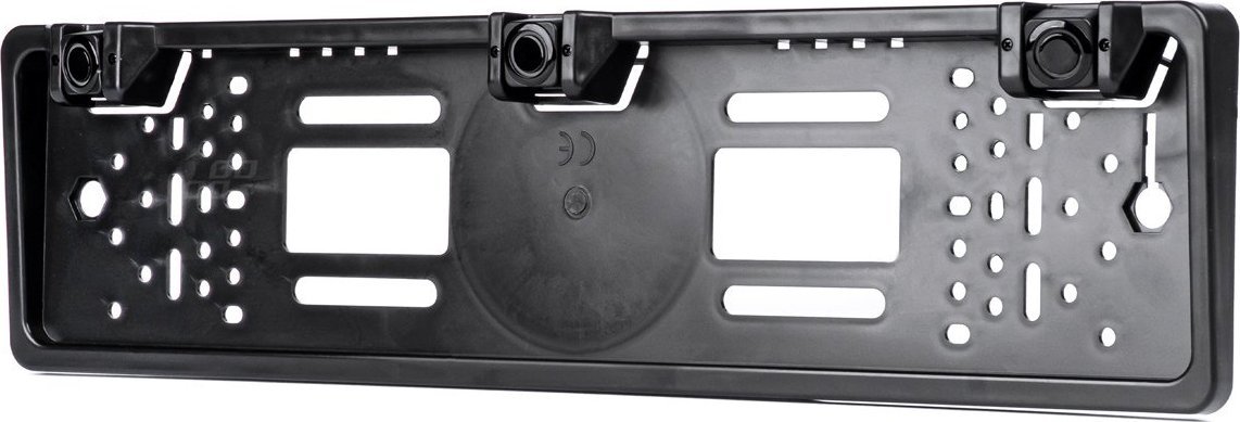 AMiO Czujniki cofania parkowania w ramce tablicy rejestracyjnej centralka buzzer zestaw amio-03543