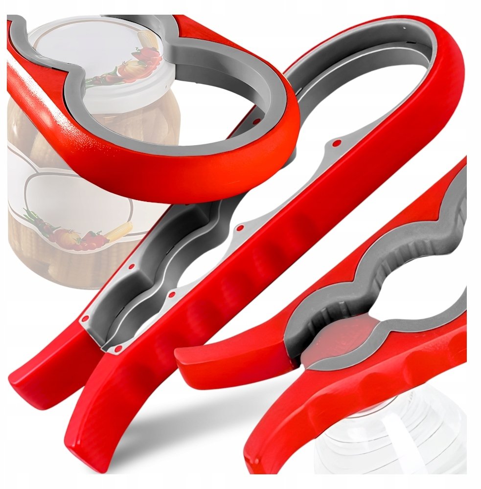 OTWIERACZ SŁOIKÓW BUTELEK NAKRĘTEK 4w1 KANZA