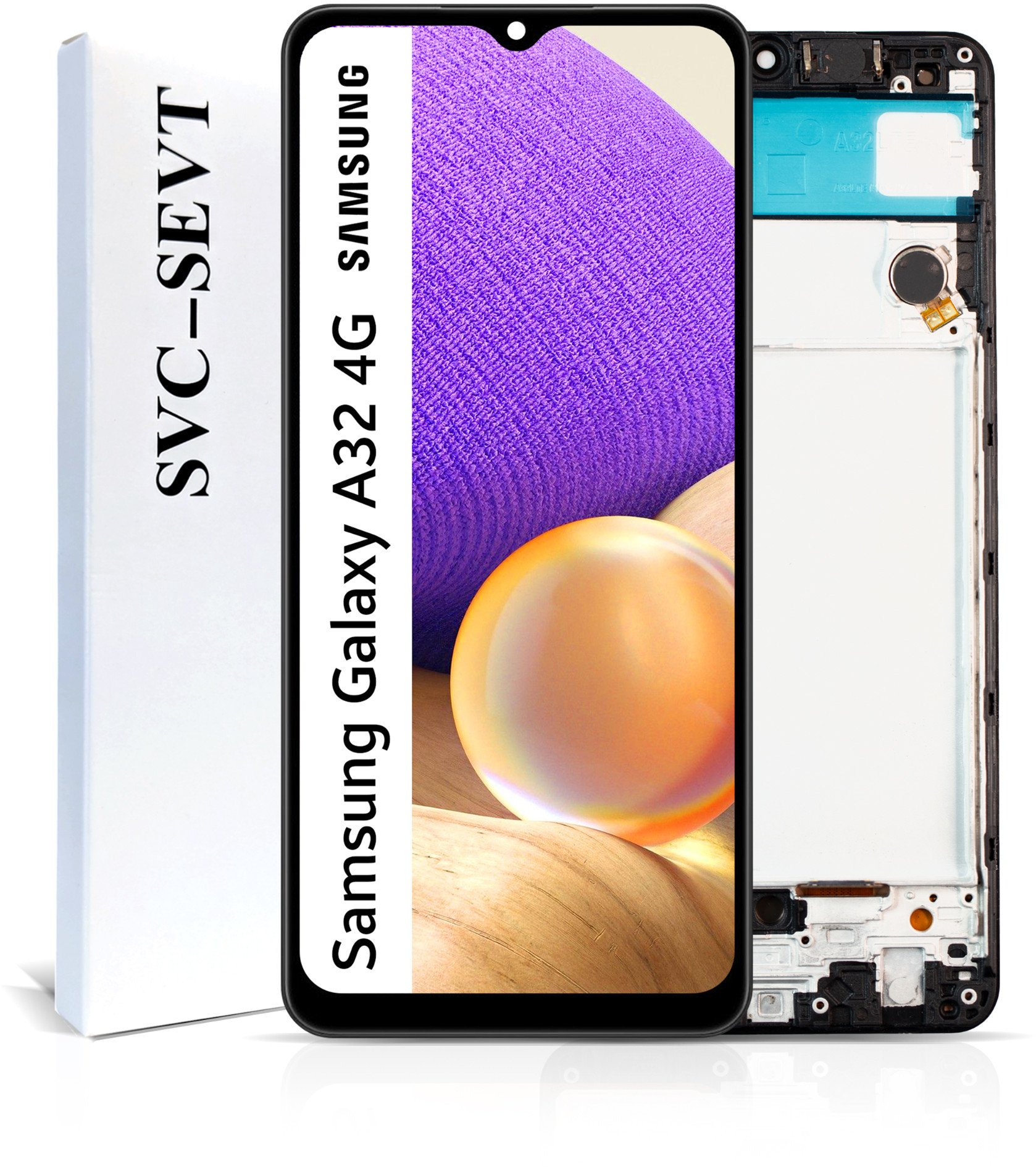 Wyświetlacz do Samsung Galaxy A32 4G Ekran LCD Ramka Oryginał Zila SM-A325F (5904858351756)