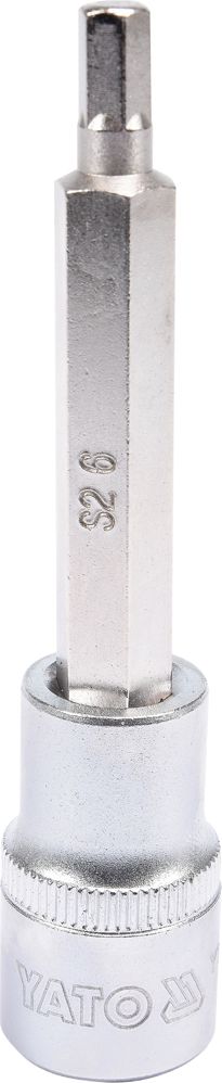 Yato Nasadka trzpieniowa imbusowa hex 1/2" H6 x 100mm długa (YT-04392)