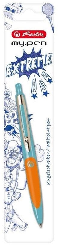 Herlitz Kugelschreiber my.pen türkis/orange