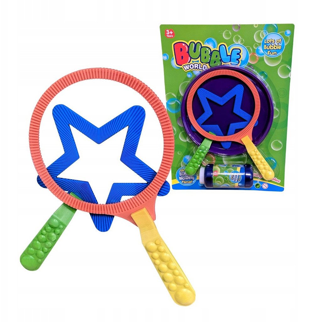 ZESTAW DO PUSZCZANIA BANIEK GIGANT DUŻE BAŃKI 3+