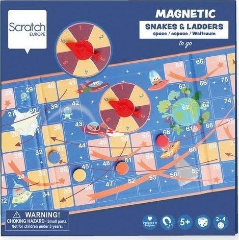 Gra magnetyczna Drabina ze spinnerem Kosmos