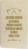 Koszulkowy Zastrzyk Gotówki Na spełnienie wspólnych marzeń! - pudełko na pieniądze z grawerem