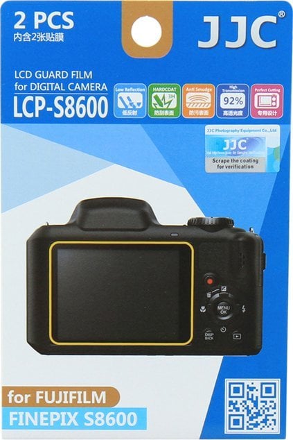 JJC Osłona LCD JJC Fujifilm Finepix S8600 poliwęglanowa