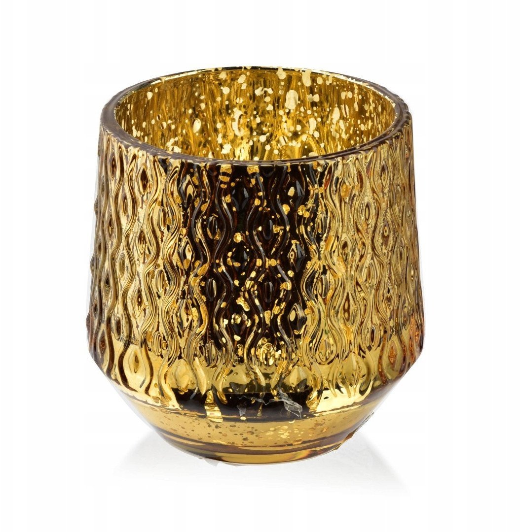 RITA Świecznik złoty 7x8cm