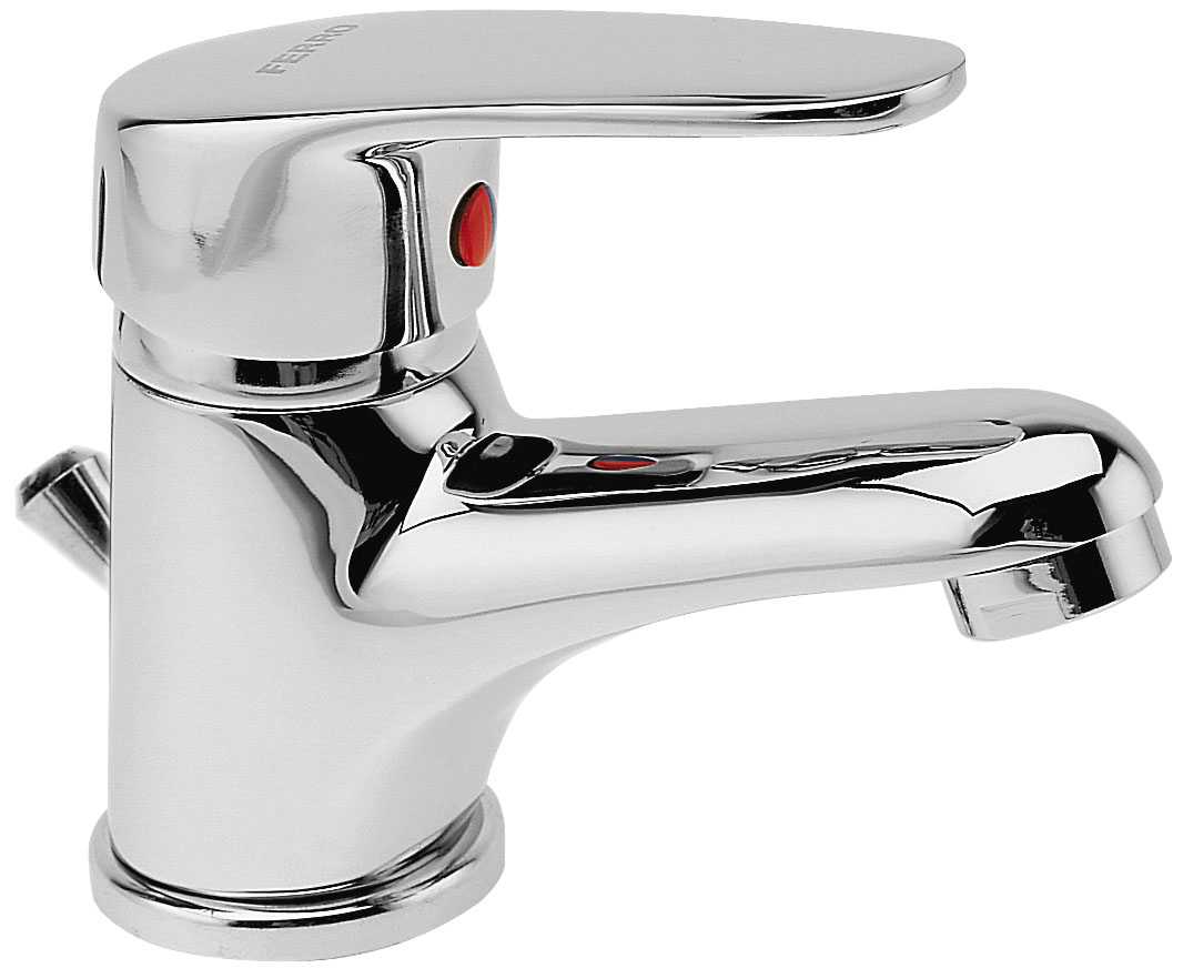 Bateria umywalkowa Ferro Smile stojąca chrom (BSM2)