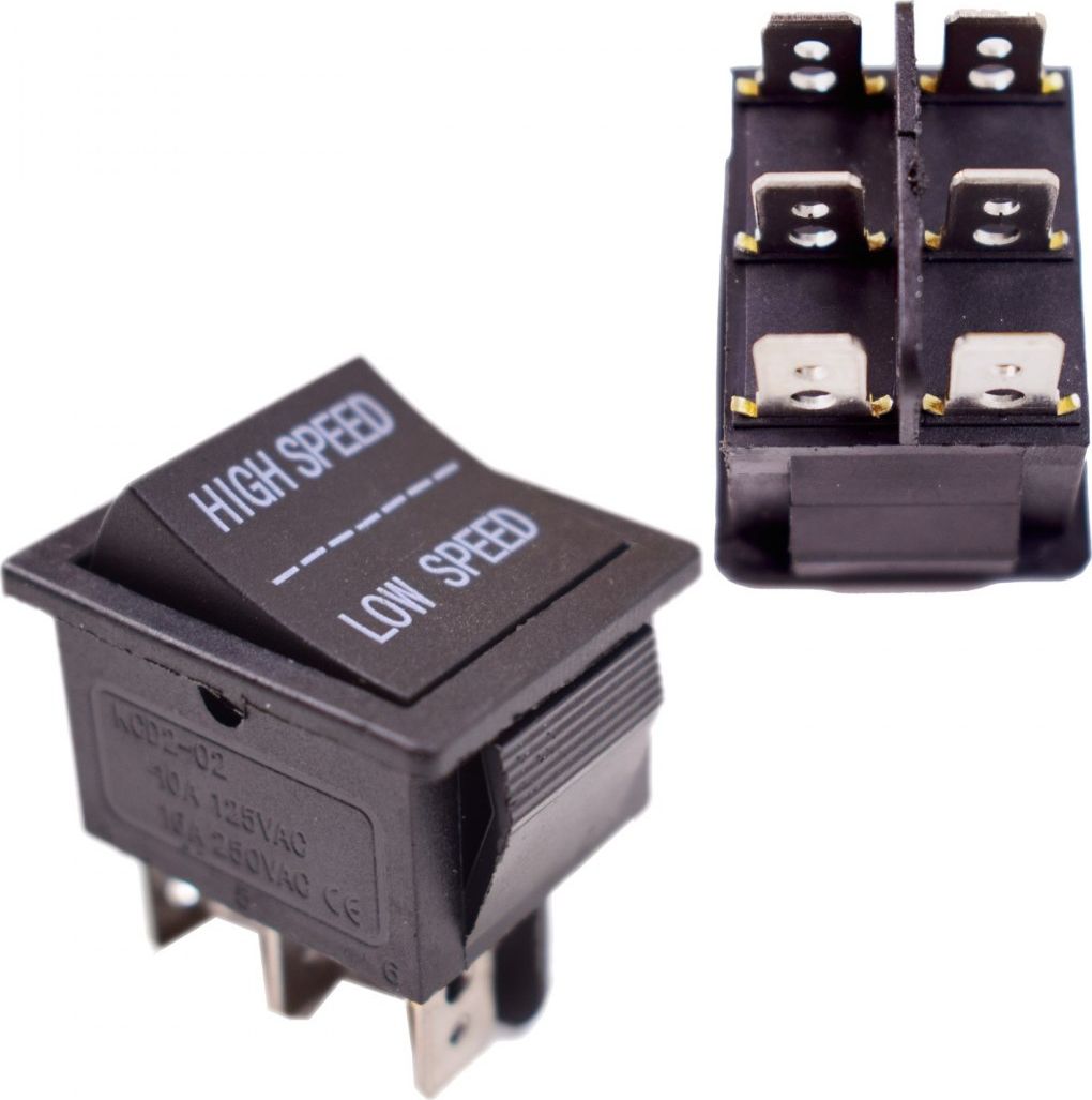 Import SUPER-TOYS Włącznik, przełącznik do pojazdów WŁ-HIGHSPEED/SLOW SPEED