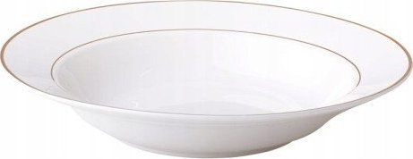 Ambition Talerz obiadowy do zupy porcelanowy biały 23 cm