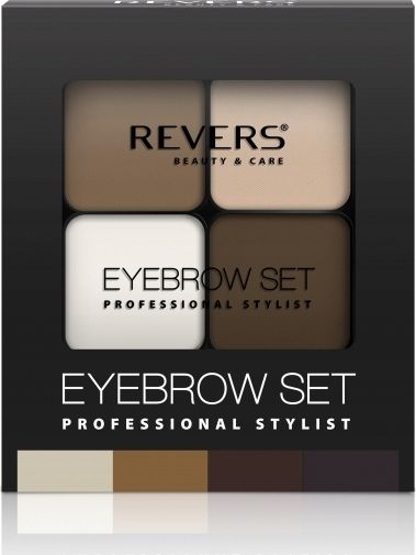 Revers Revers cienie do brwi eyebrow set professional 03