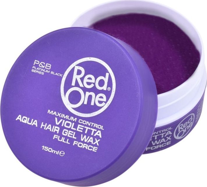 Red One RED ONE_Aqua Hair Gel Wax Full Force wosk do włosów Violetta 150ml