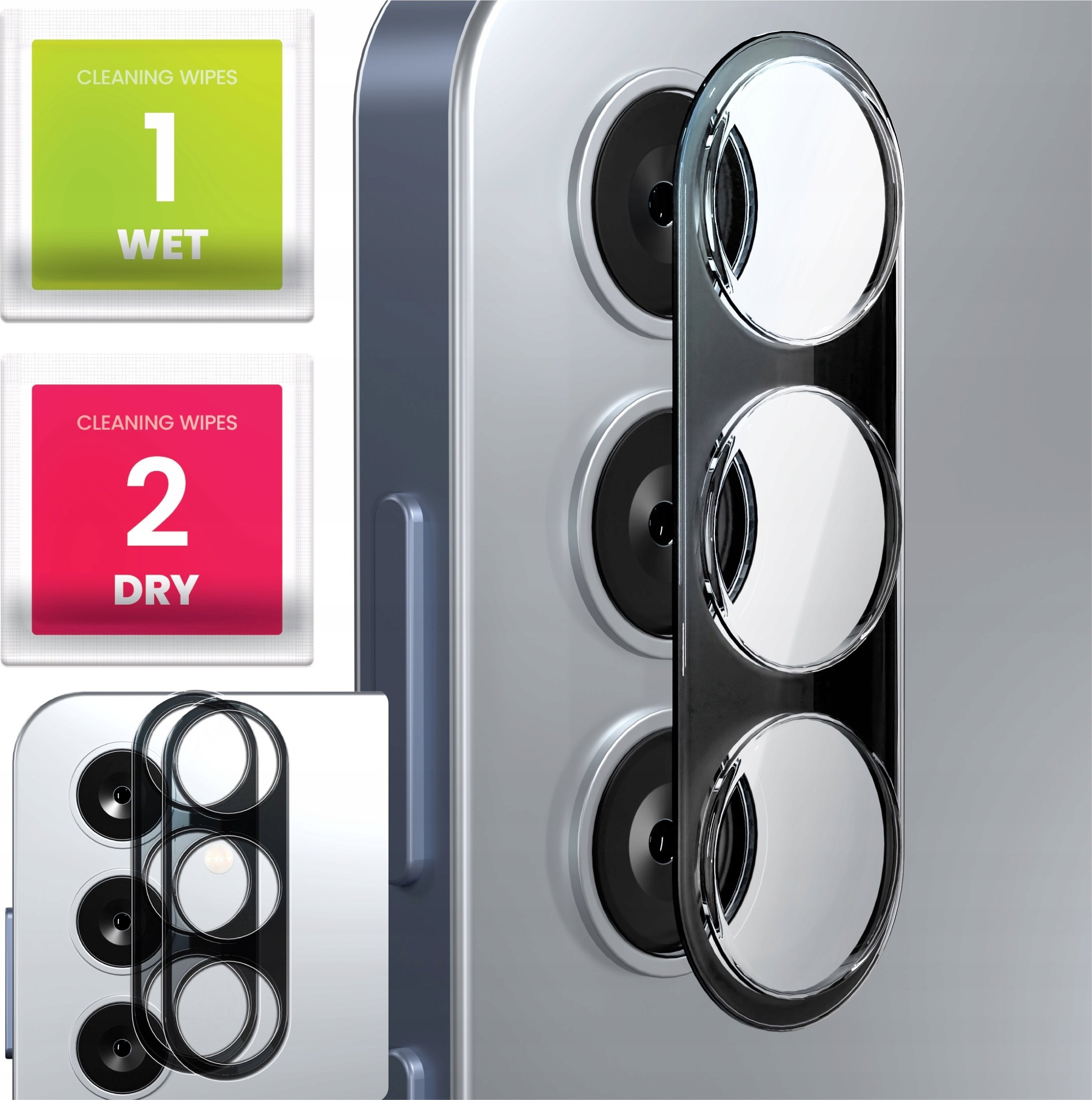 2-PAK Szkło Na Aparat Do Samsung Galaxy A55 5G / A35 (Hartowane, Ochronne)