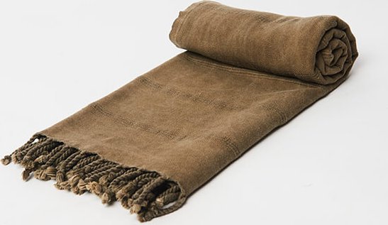 Yeye Ręcznik hammam STONE WASH 100% bawełna YEYE Oliwkowy