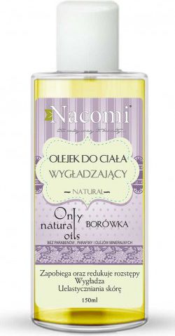 Nacomi Olejek do Ciała Wygładzający Borówka 150 ml rafinowany