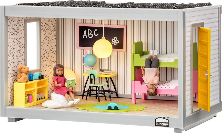 Micki Pokój domek dla lalek Lundby 33 cm