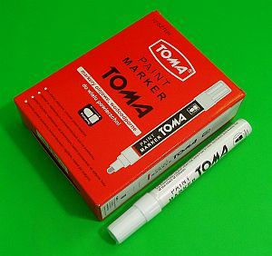 Toma Marker olejowy biaĹ‚y