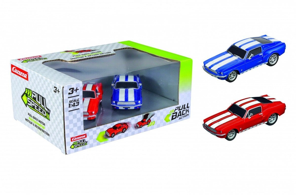 Pojazdy pull & speed ford mustang 67 dwupak