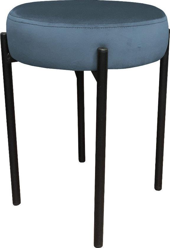 Atos Taboret TORIN MG VELVET ciemnoniebieski