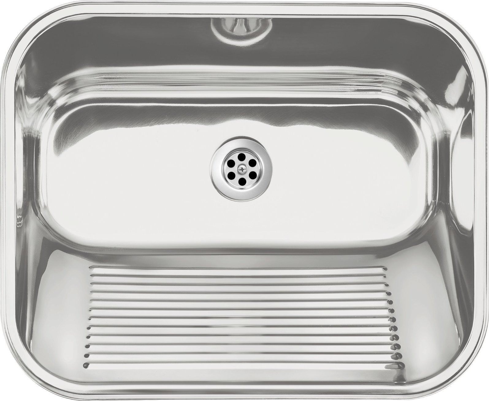 Zlewozmywak Deante 1-komorowy gospodarczy 45 x 55cm stalowy (ZYK_0100)