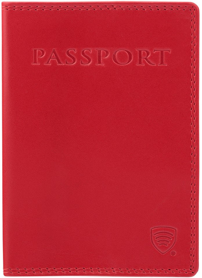 Etui antykradzieżowe na paszport biometryczny (czerwony) Uniwersalny