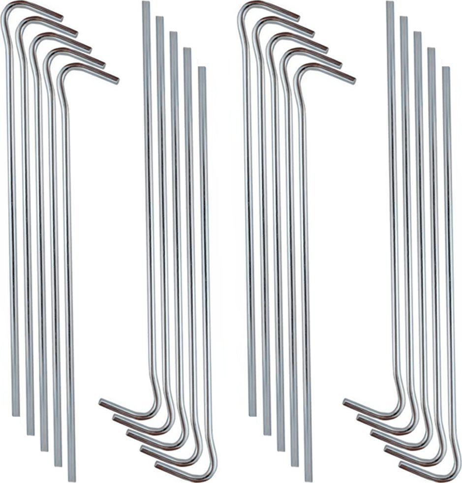 Verk Szpilki do namiotu mocujące śledzie kotwy stal 18cm 20szt hak haczyk kołki Szpilki do namiotu mocujące śledzie kotwy stal 18cm 20szt hak haczyk k