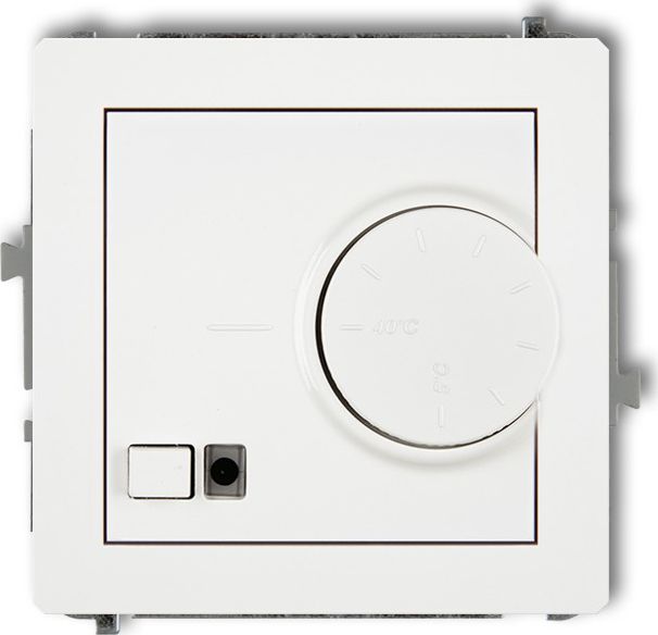 Karlik DECO Regulator temperatury elektroniczny z czujnikiem powietrznym biały DRT-2