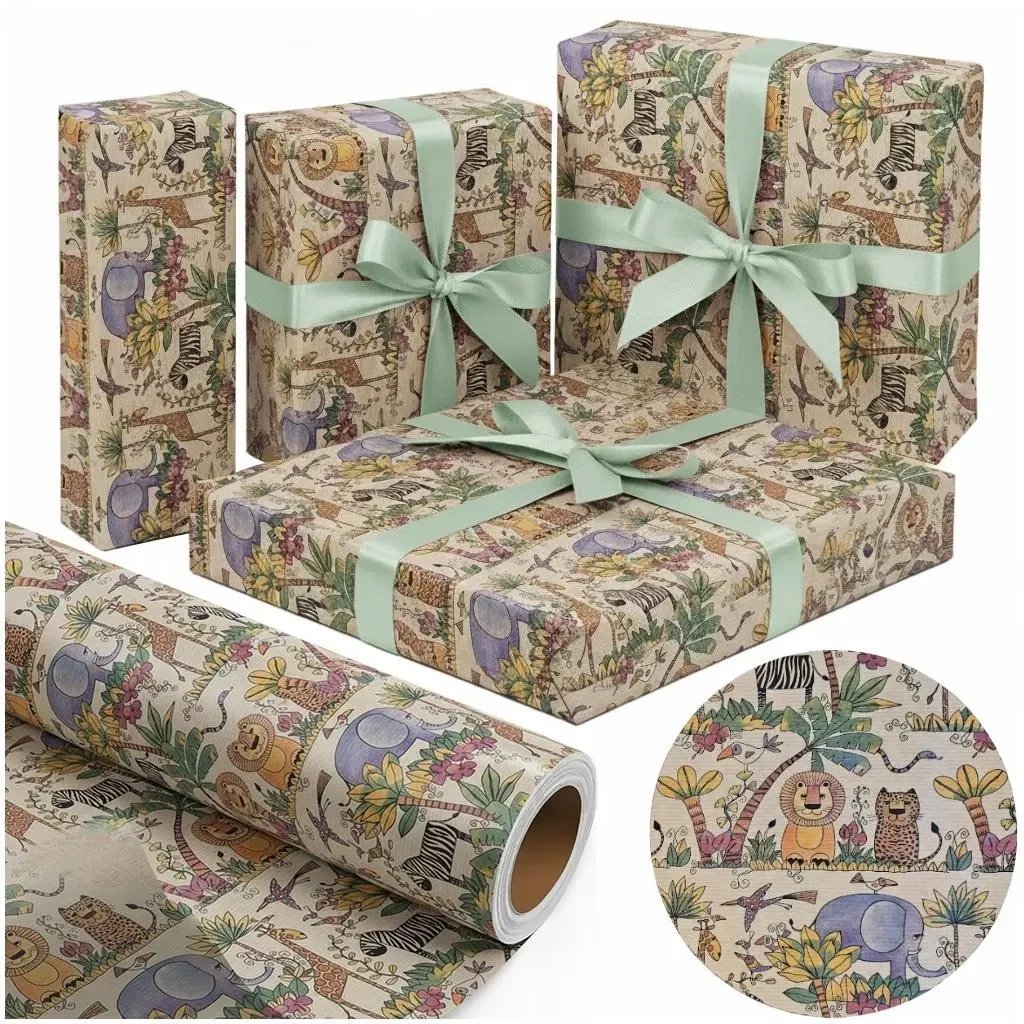 Papier kraftowy Kraftowe Safari X-Strong 38cmx20m