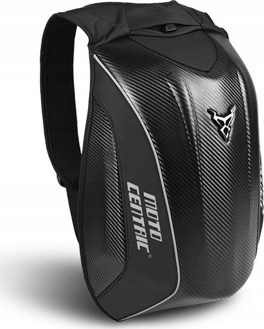 Korbi PLECAK MOTOCYKLOWY NA LAPTOPA WODOODPORNY MOTOCENTRIC CZARNY KARBON