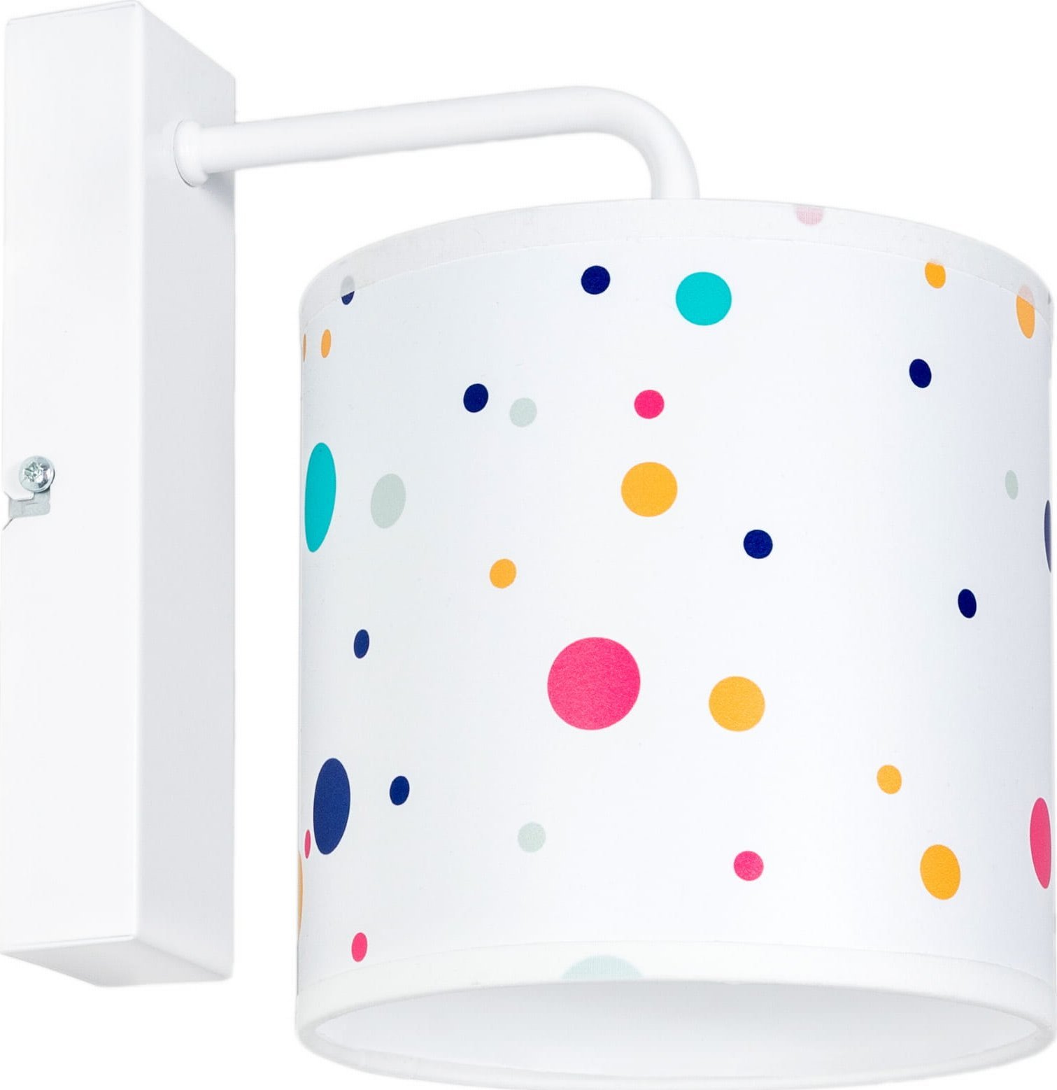 Solar Kinkiet dla chłopca, dziewczynki kolorowe kropki