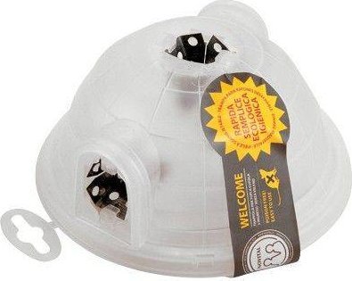 Kerbl KERBL Żywołapka na myszy w kształcie kopuły z trzema wlotami