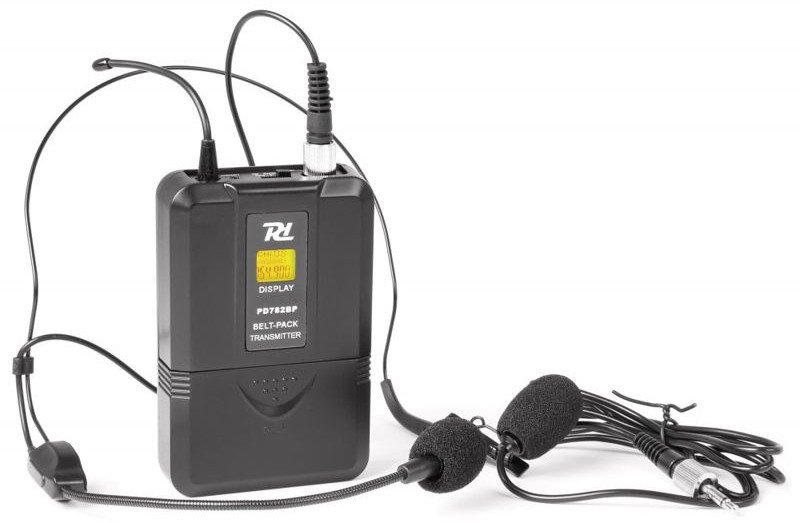 Zestaw mikrofonów bezprzewodowych Power Dynamics PD782BP one size