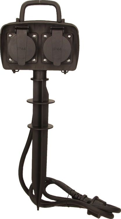 Orno ORNO GNIAZDA OGRODOWE 2x2P+Z 1,5m IP44 3G1,5mm2 OR-AE-13138