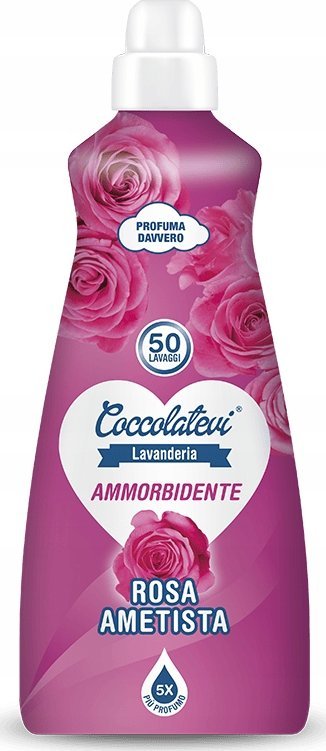 Coccolatevi Płyn do płukania i zmiękczania tkanin Róża i Ametyst 1,25 L